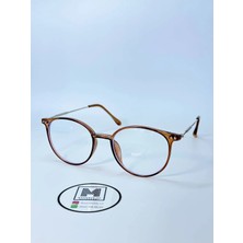 Moonmee Tera Blue Block Gözlük - Unisex Güneş Gözlüğü Açık Kahve UV400 Korumalı