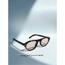 Moonmee Renkli Güneş Gözlüğü Unisex Hafif Tasarım UV 400 Filtreli Asetat Çerçeve
