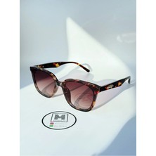 Moonmee Flote - Unisex Güneş Gözlüğü Leopar UV400 Korumalı
