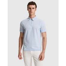 Pierre Cardin Erkek Açık Mavi Slim Fit Polo Yaka Tişört 50321152-VR003