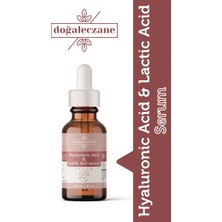 Doğal Eczane Laktik Asit hyaluronik Asit serum Cilt Dokusu Yenileme 30 Ml.
