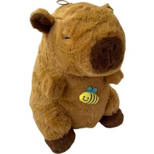 PopŞeker Büyük Boy Kapibara Peluş Oyuncak 35 cm | Yumuşacık Bebek ve Çocuk Uyku Arkadaşı