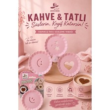 Baroness Evim 365 Kahve&tatlı Süsleme Tabağı 3lü