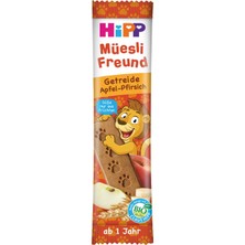Hipp Organik Şeftali ve Elmalı Meyve Barı 20 G (3'li Paket)