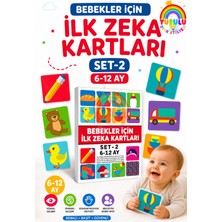 Yupulu Bebeğimin Ilk Zeka Kartları Set-2 / 6-12 Ay Eğitici Hediye Paketi