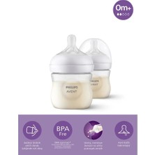 Mbb E-Ticaret Doğal Tepkili Natural Response Pp 2'li Biberon Seti 125 ml 0+ Ay