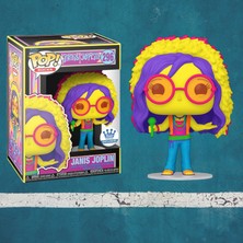 Funko Janis Joplin Pop! Janis Joplin (Black Light) Pop Figür