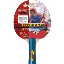 Delta Cyclone Pinpon Raketi Ahşap ve Kauçuk Yapı ile Turnuva Seviyesinde Yüksek Performans