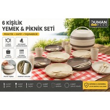6 Kişilik Piknik  Seti