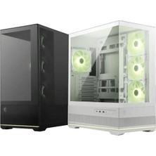 Mbb E-Ticaret Msı Mag Pano 110R Pz 4X120MM Argb Fanlı Atx Siyah Gamıng Kasa