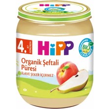 Mbb E-Ticaret Organik Armut Şeftali Püresi 125 gr