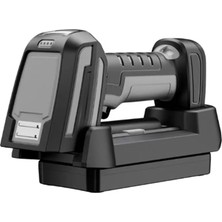 Mbb E-Ticaret Perkon Tıger RS56 2d 2.4ghz 300M + Bt+Usb Kablosuz Ultra Dayanıklı IP67 Endüstriyel Barkod Okuyucu + Cradle
