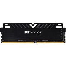 Mbb E-Ticaret 8 GB Ddr4 3200MHZ Twınmos Tornadox7 Pro CL16 Soğutuculu Dt TMD48GB3200D16BKX7P