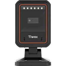 Mbb E-Ticaret Tıwox VS-170 2d Karekod Kablolu USB Masaüstü Barkod Okuyucu