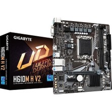 Outlet Gigabyte H610M-H-V2 Intel LGA1700 Ddr5 Micro Atx Anakart