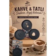 Baroness Evim 365 Kahve&tatlı Süsleme Tabağı 3lü