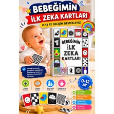 Yupulu Diytoy Ilk Zeka Kartları 0-12 Ay Flash Card Eğitici Oyuncak