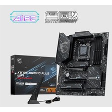 Mbb E-Ticaret Msı X870E Gamıng Plus Wıfı Ddr5 8200MT/S 1xhdmı 3xm.2 USB Am5 Atx(Amd Am5 9000/8000/7000 Serileri Ile Uyumlu)