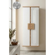 Nurcelant Banyo Boy Dolabı Mdf 120 cm