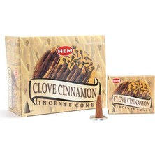 Mbb E-Ticaret Clove Cinnamon Aromalı Konik Tütsü