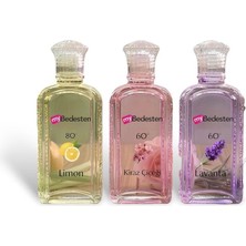 Mybedesten Özel Kolonya - 140 ml (Kiraz Çiçeği - Lavanta - Limon)