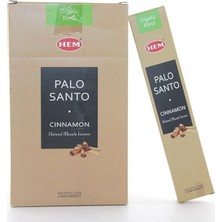Mbb E-Ticaret Hem Orgnaic Blend Series Palo Santo Cinnamon Masala Aromalı Çubuk Tütsü 15 gr