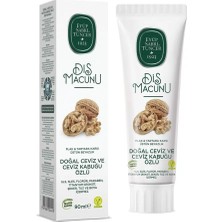 Mbb E-Ticaret Doğal Diş Macunu 90 gr Ceviz & Ceviz Kabuğu Özlü