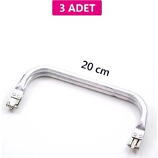 Mbb E-Ticaret Gizli Metal Çanta Bursu – 3 Adet - 20 cm - Metal Çanta Aparatı Çanta Aksesuarı