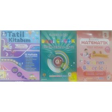 Eser 2. Sınıf Dahi Çocuk Bilsem Deneme Sınavı+Altın Beyin   Matematik Test Kitabı+Tudem Tatil    Kitabı