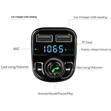 Mbb E-Ticaret Carx8 Bluetooth Araç Kiti Fm Transmitter