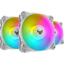 Outlet Asus Tuf Gamıng TF120 Argb 120MM Beyaz Üçlü Kasa Fanı