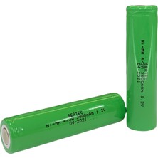 My Best Store 1.2V 3800 Mah - 4/3A - Ni-Mh Şarjlı Pil - (Başsız / Flat Head)