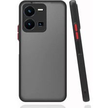 Ototechparca   Vivo Y22S Kılıf Montreal Silikon Kapak - Siyah