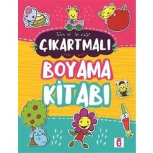 StepCo Çıkartmalı Boyama Kitabı ( Hediyeli)