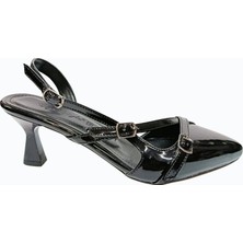 Eymen Shoes Eymen Pabuç Gümüş Kadın Stiletto