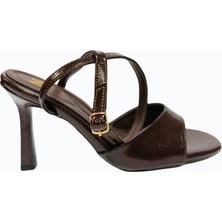 Eymen Shoes Eymen Pabuç Gümüş Kadın Stiletto