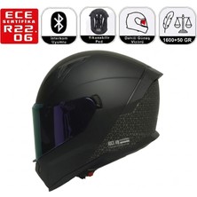 MTS M910 Voge Motosiklet Kaskı Spoiler Mod Güneş Vizörlü Full Face Kask