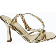 Eymen Shoes Eymen Pabuç Gümüş Kadın Stiletto