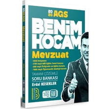 Anla Kazan Yayınları Benim Hocam 2026 Ags Mevzuat Çözümlü Soru Bankası