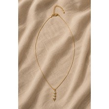 Sun Jewellery     Minimal Zirkon Taşlı Kadın Kolye