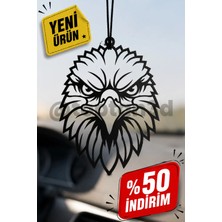 Toptan3D Kartal Ayna Süsü, Araba Süsü, Kartal Dikiz Aynası Süsü - Eşe, Dosta, Sevgiliye Araba Hediyesi - Çift Taraflı Ayna Süsü (10 CM)