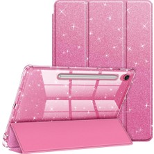 MobaxAksesuar Samsung Galaxy Tab S10 Fe+ Plus 13.1inç Kılıf Flip Cover Kalem Bölmeli Pc Case X620 X626