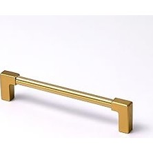 Vintessy Nova 224 mm Bronz Metal Mobilya Kulp Çekmece Dolap Kapak Kolu Kulpu Kulpları Dayanıklı Tasarım
