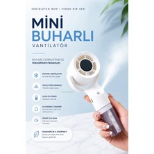 Weskam Su Hazneli Mini El Vantilatör Şarjlı Taşınabilir Yaz Serinletici Fan F099