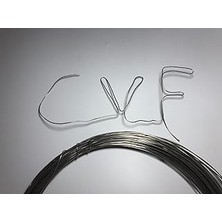 Vintessy Cvfgrup 1mm Paslanmaz Takı ve Arajman Teli 10 mt