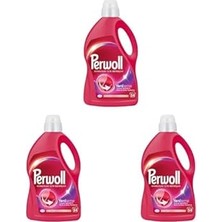 Vintessy Perwoll Geliştirilmiş Renkli Sıvı Çamaşır Detarjanı 2970 ml 3lü Paket, 2.97L 3lü Paket