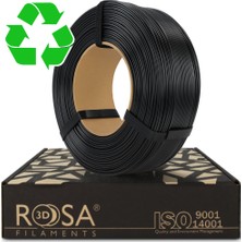 ROSA3D Refill R-Pla 1.75MM 1kg 3D Yazıcı Filamenti - Siyah