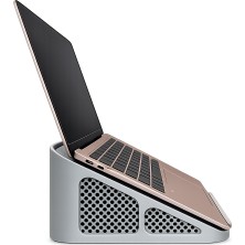 Ergonomik Dizüstü Bilgisayar Standı 25° Açılı Laptop Yükseltici Masaüstü Notebook Standı