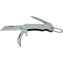 Pk 153 Gümüş Gemici Çakı 9,5 cm - Metal Sap, Manuel