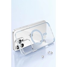 EstoreBox Joko Apple Iphone 15 Pro Max Move Taşlı Magsafe Kapak - Pembe